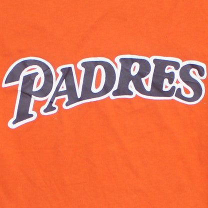 Russell Athletic Men's Orange Padres Graphic Crew Neck T-Shirt XL