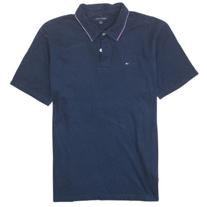 Tommy Hilfiger Men's Navy Blue XL Classic Short Sleeve Polo Shirt