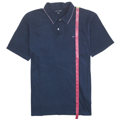 Tommy Hilfiger Men's Navy Blue XL Classic Short Sleeve Polo Shirt