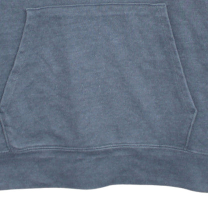 Champion Men's Grey Pullover Hoodie M Embroidered Logo Fleece