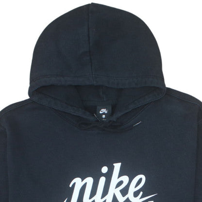 Nike SB Men's Black Pullover Hoodie Size S Graphic Logo Fleece