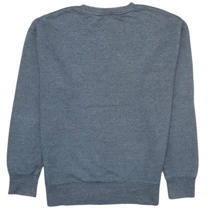 Nike Men's Grey Crew Neck Logo Sweatshirt Size M Regular Fit