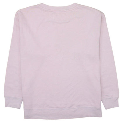 Calvin Klein Jeans Women's Pink Logo Crew Neck Sweatshirt M Cotton Blend
