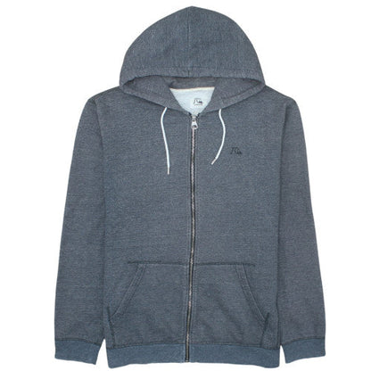 Quiksilver Mens Grey Full Zip Hoodie Size 2XL Regular Fit