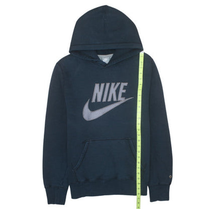 Nike Men's Blue Pullover Hoodie M Graphic Logo Sportswear
