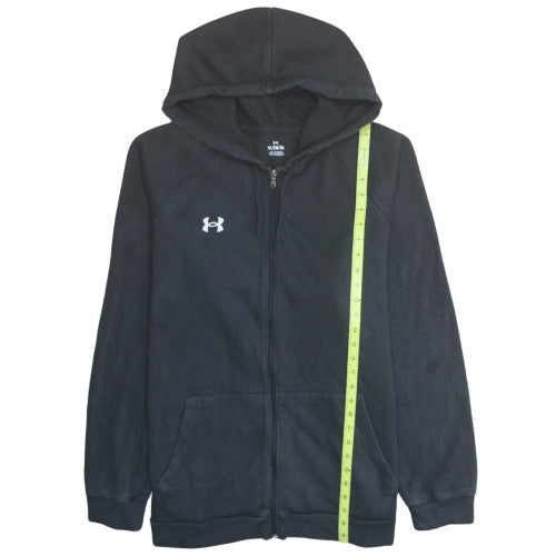 Under Armour Men's Black 2XL Full Zip Hoodie Sweatshirt
