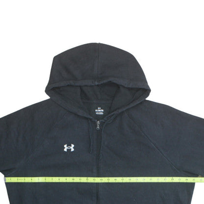 Under Armour Men's Black 2XL Full Zip Hoodie Sweatshirt