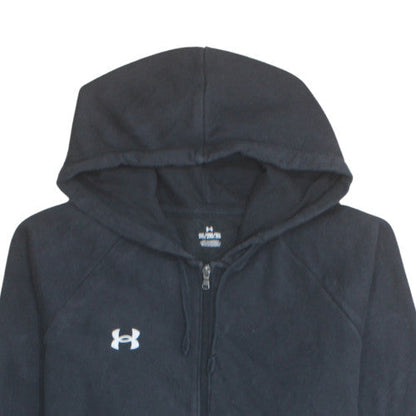 Under Armour Men's Black 2XL Full Zip Hoodie Sweatshirt