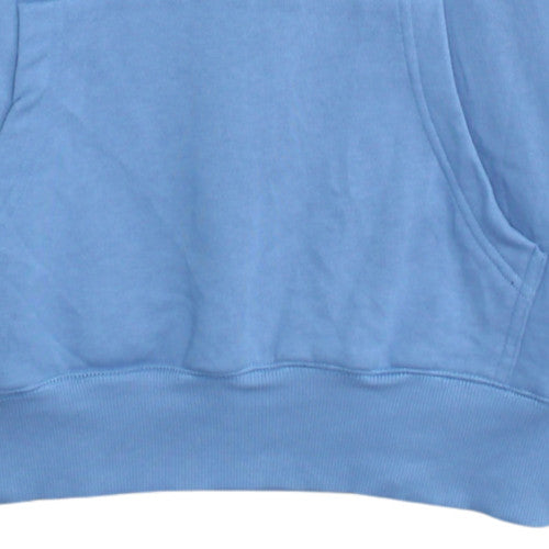 Champion Men's Blue Pullover Hoodie Size S Logo Fleece Sportswear