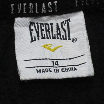 Everlast Womens Black Size 14 Pullover Hoodie Sweatshirt