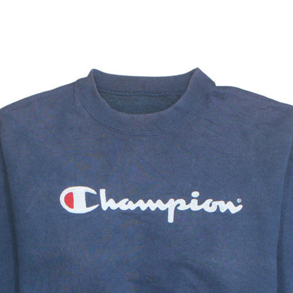 Champion Men's Blue M Crew Neck Pullover Sweatshirt