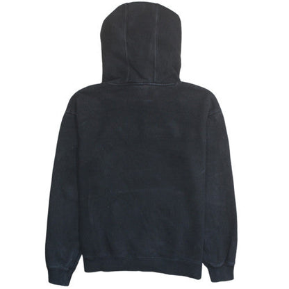Champion Womens Black Small Pullover Hoodie 100% Cotton Logo Design