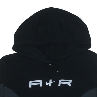 Nike Air Black Hoodie Women L Pullover Hooded Sweatshirt