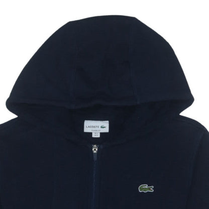 Lacoste Men's Blue Full Zip Classic Fit Hoodie Size M