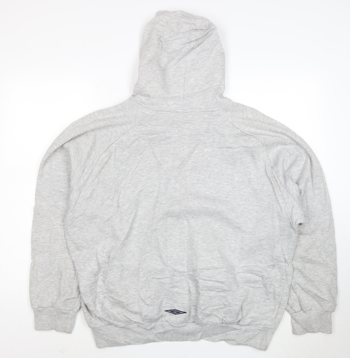 Umbro Men's Grey XL Pullover Hoodie Sportswear
