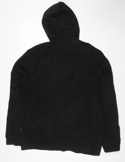 Hugo Boss Men's Black 3XL Full Zip Hoodie Classic Fit