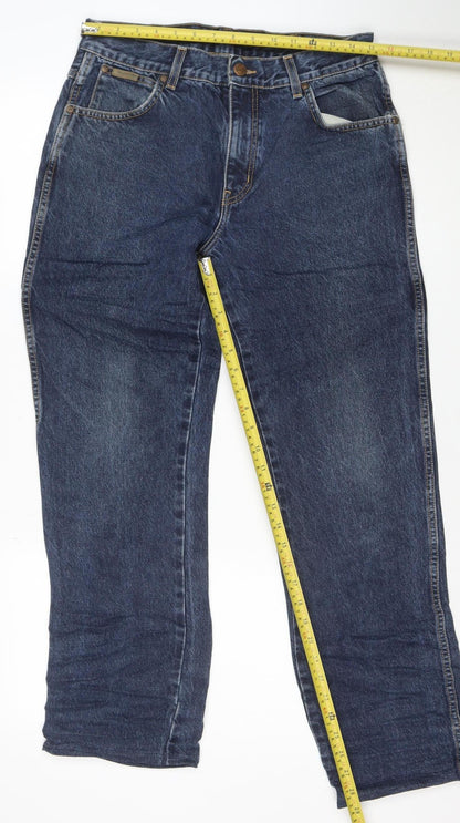 Wrangler Men Blue Regular Fit Straight Texas Jeans W32 L32