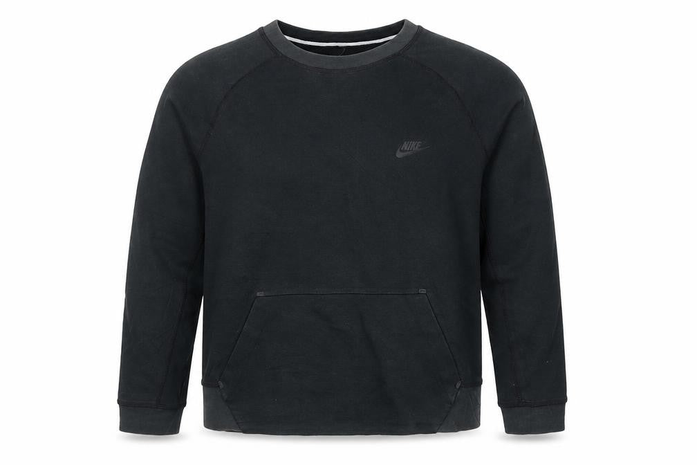 Nike Men's Black Medium Pullover Sweatshirt Crew Neck Fleece