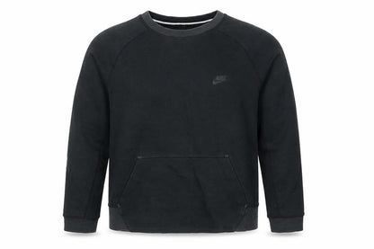 Nike Men's Black Medium Pullover Sweatshirt Crew Neck Fleece
