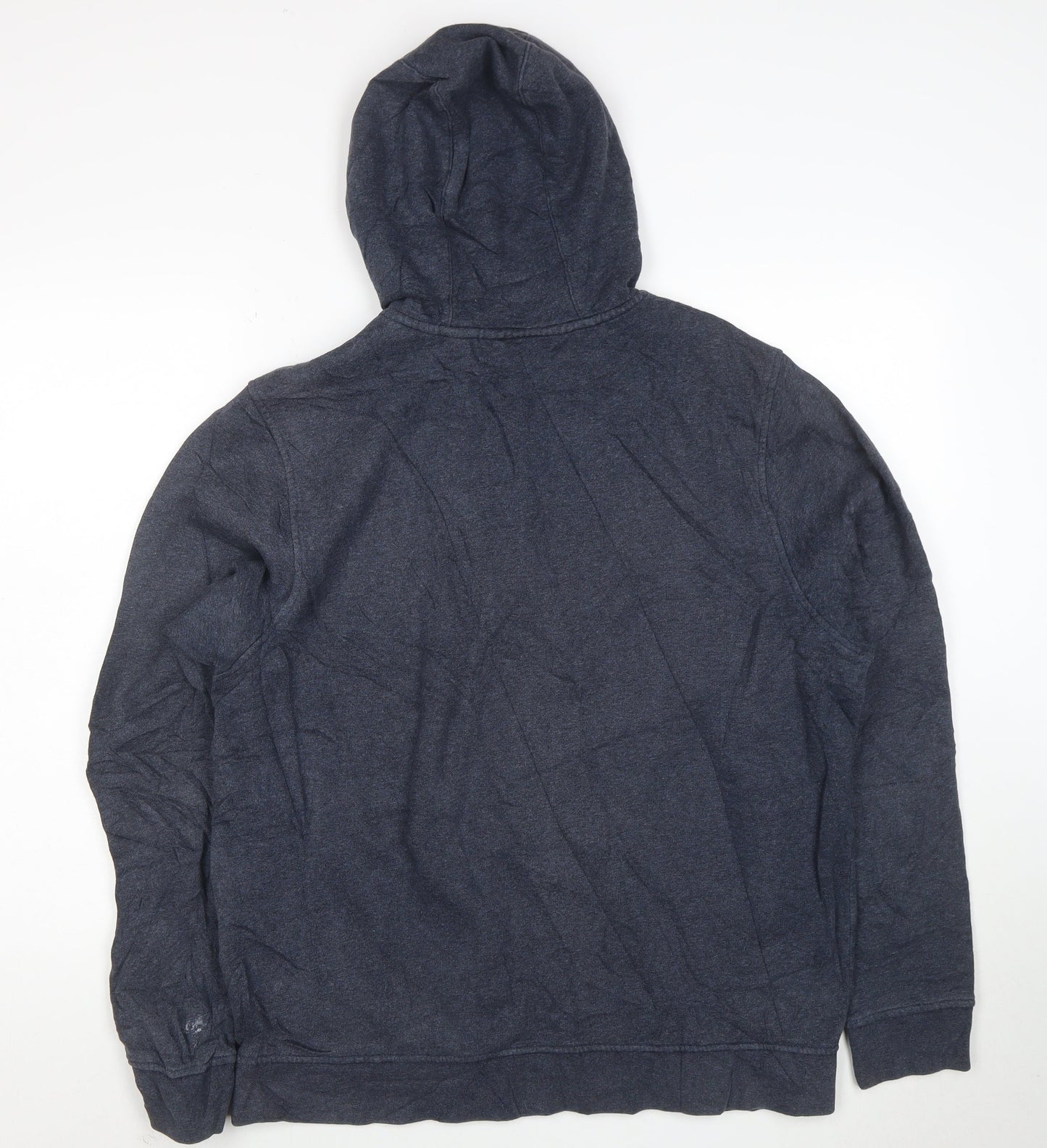 Lacoste Sport Men's Blue XL Full Zip Hoodie with Logo