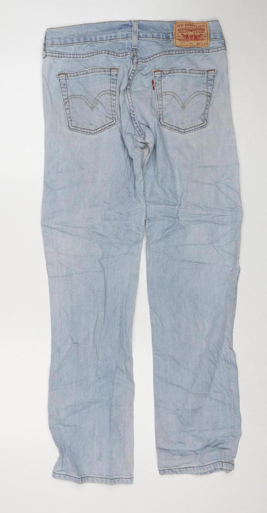 Levi's 557 Men's Light Blue Straight Fit Denim Jeans W31 L32