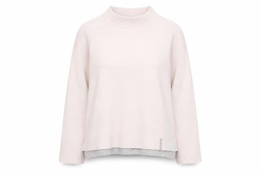 Betty Barclay Women’s Pink Mock Neck Long Sleeve Pullover Jumper Size 12
