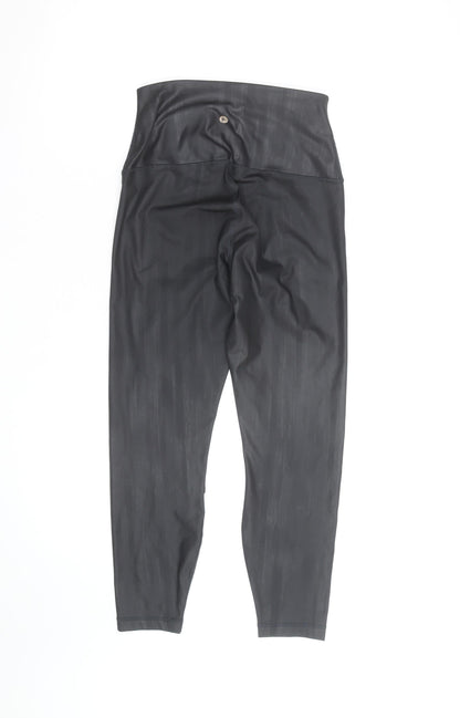 90 Degree by Reflex Women's Black Ankle Leggings M Moisture Wicking
