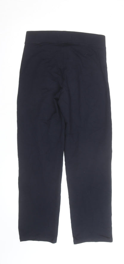 Marks and Spencer Women's Black Cotton Stretch Leggings Size 10