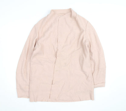 Modern Rarity Women’s Pink Wool Blend Mid-Length Coat M