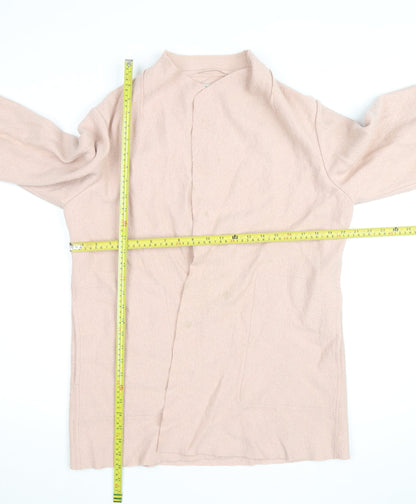 Modern Rarity Women’s Pink Wool Blend Mid-Length Coat M