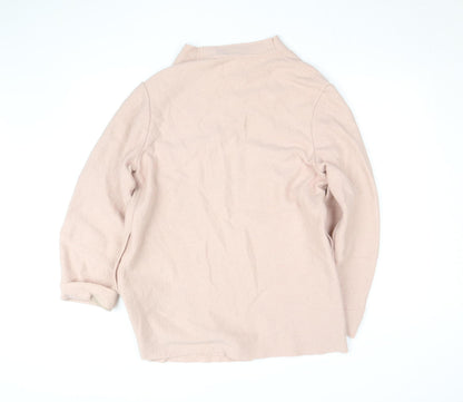 Modern Rarity Women’s Pink Wool Blend Mid-Length Coat M