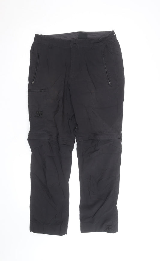 Karrimor Men's Black Convertible Cargo Trousers S