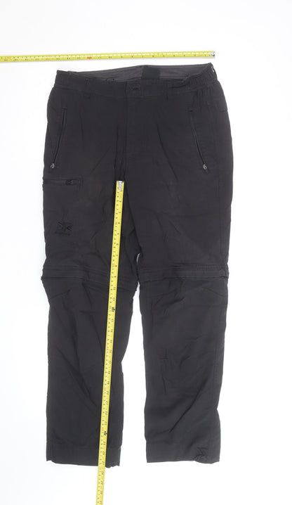Karrimor Men's Black Convertible Cargo Trousers S
