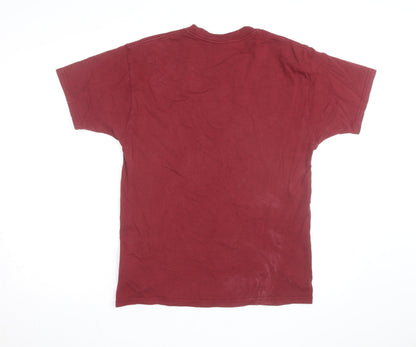 Nike Men's Red Short Sleeve Crew Neck Graphic T-Shirt Size S