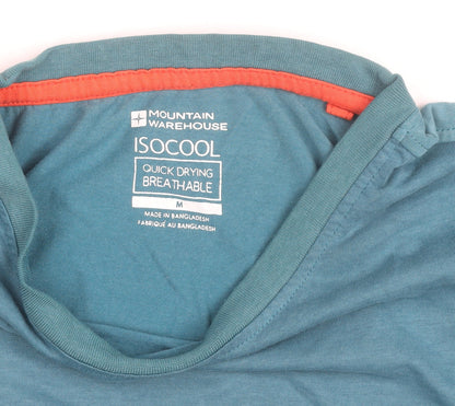 Mountain Warehouse Men’s Blue ISOCool Quick Dry T-Shirt Size M