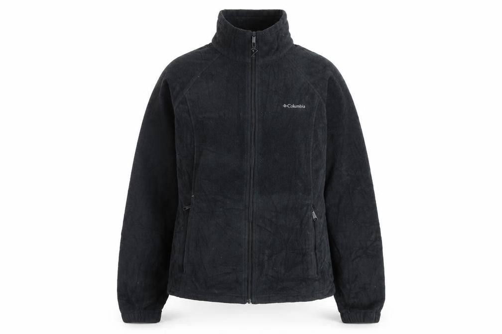 Columbia Womens Black XL Fleece Full Zip Outdoor Jacket