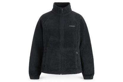 Columbia Womens Black XL Fleece Full Zip Outdoor Jacket