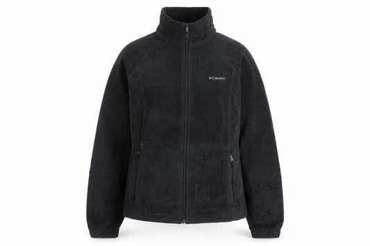 Columbia Womens Black XL Fleece Full Zip Outdoor Jacket