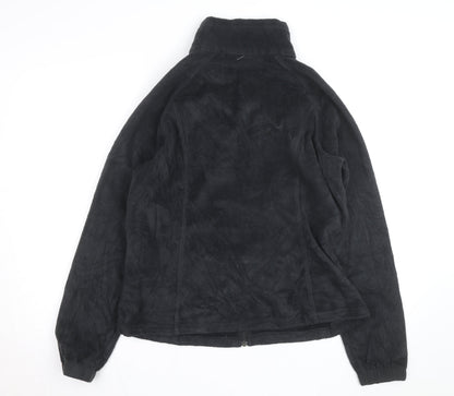Columbia Womens Black XL Fleece Full Zip Outdoor Jacket