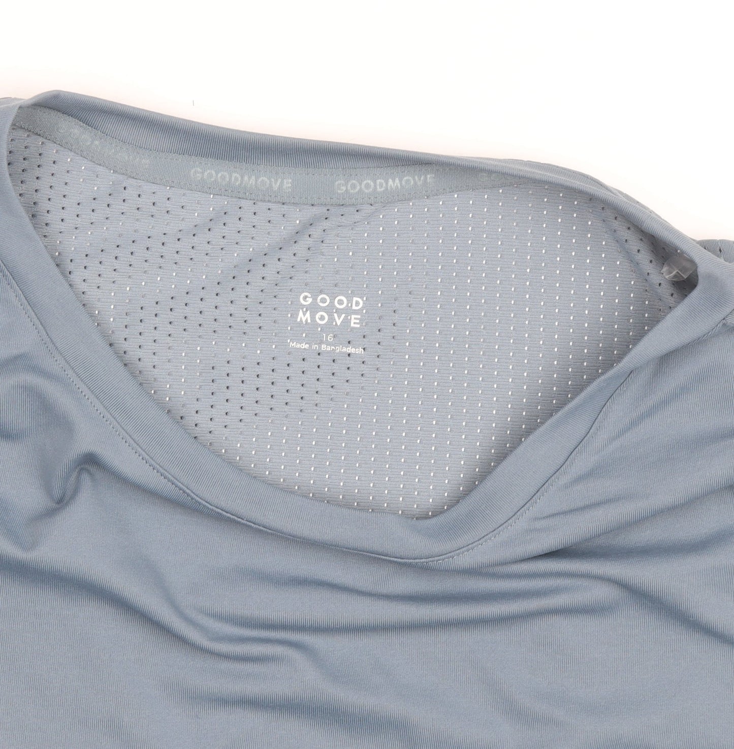 Marks and Spencer Goodmove Blue Women's Size 16 Active T-Shirt