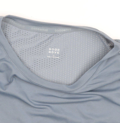 Marks and Spencer Goodmove Blue Women's Size 16 Active T-Shirt