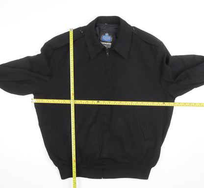 Neptune Garment Co. Men's Black 42 Bomber Jacket Thinsulate Lined