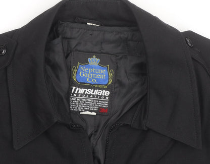 Neptune Garment Co. Men's Black 42 Bomber Jacket Thinsulate Lined