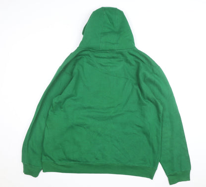 Champs Men's Green Notre Dame Pullover Hoodie Size M
