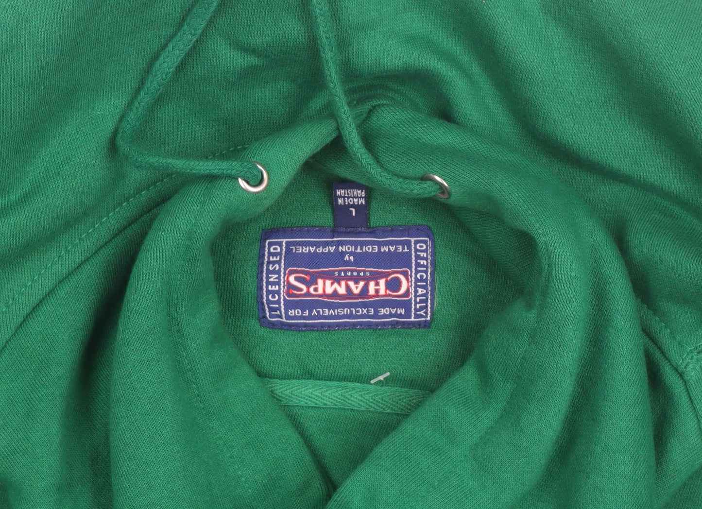 Champs Men's Green Notre Dame Pullover Hoodie Size M