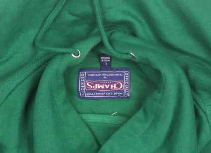 Champs Men's Green Notre Dame Pullover Hoodie Size M