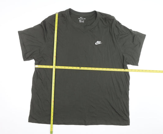 Nike Men's Black 3XL Crew Neck Short Sleeve Graphic T-Shirt