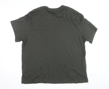 Nike Men's Black 3XL Crew Neck Short Sleeve Graphic T-Shirt