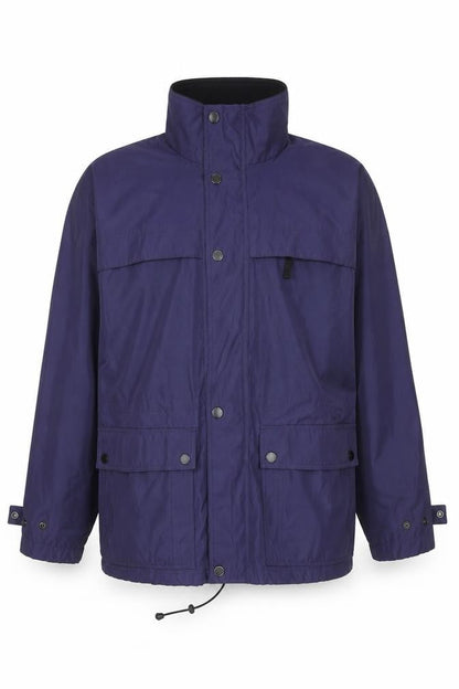 Claiborne Men’s Blue Polyester Parka Jacket L Regular