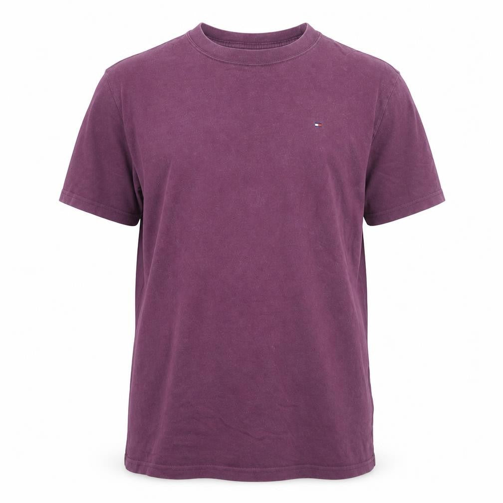 Tommy Hilfiger Boys Purple 16 Years Classic Logo Cotton T-Shirt